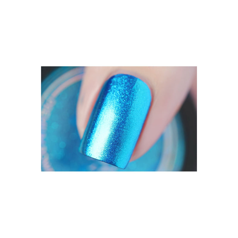 UberChic Beauty Blue Chrome Powder Gray