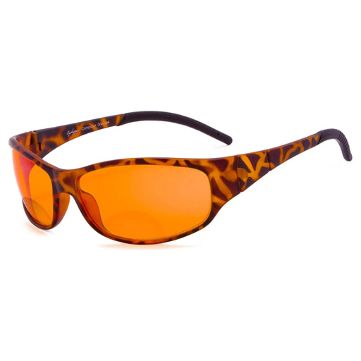 eyekeeper.com Blue Light Blocking Bifocal Wrapped Glasses SGS080 Eyeglasses Chocolate Tortoise / +1.25,Tortoise / +1.50,Tortoise / +1.75,Tortoise / +2.00,Tortoise / +2.50,Tortoise / +3.00