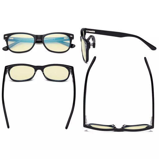 eyekeeper.com Blue Light Blocking Eyeglasses for Kids K05-BB60 Eyeglasses White Smoke Blue White,Black Red,Yellow Black