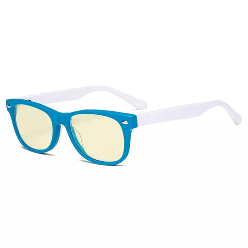 eyekeeper.com Blue Light Blocking Eyeglasses for Kids K05-BB60 Eyeglasses White Smoke Blue White