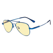 eyekeeper.com Blue Light Blocking Eyeglasses for Kids TMK1801 Eyeglasses Dark Slate Blue Blue / without magnification