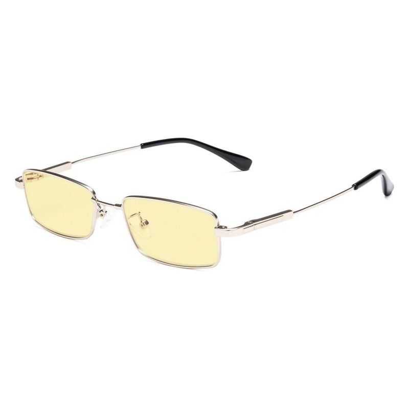 eyekeeper.com Blue Light Blocking Eyeglasses for Kids TMK1802 Eyeglasses Bisque Silver / without magnification