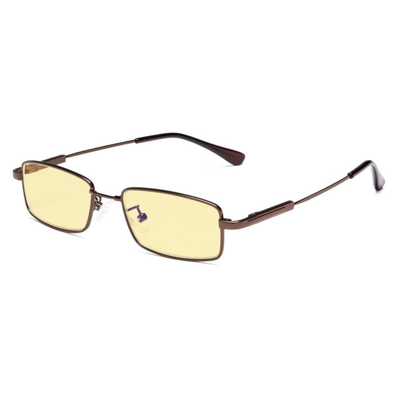 eyekeeper.com Blue Light Blocking Eyeglasses for Kids TMK1802 Eyeglasses Bisque Brown / without magnification