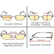 eyekeeper.com Blue Light Blocking Eyeglasses for Kids TMK1802 Eyeglasses Dark Slate Gray Black / without magnification,Brown / without magnification,Gold / without magnification,Gunmetal / without magnification,Silver / without magnification