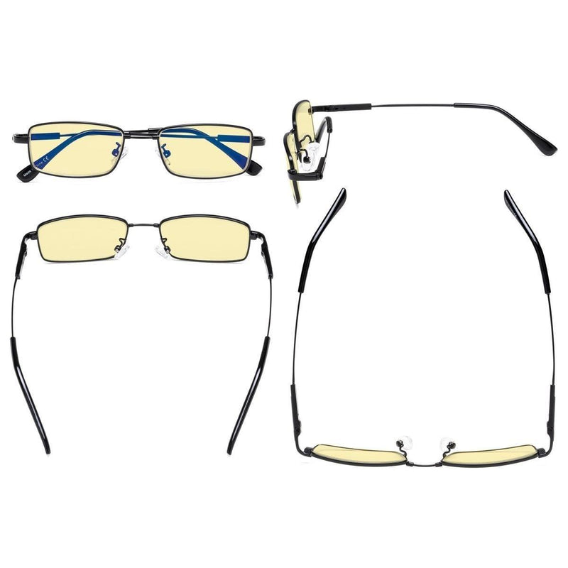 eyekeeper.com Blue Light Blocking Eyeglasses for Kids TMK1802 Eyeglasses Wheat Black / without magnification,Brown / without magnification,Gold / without magnification,Gunmetal / without magnification,Silver / without magnification