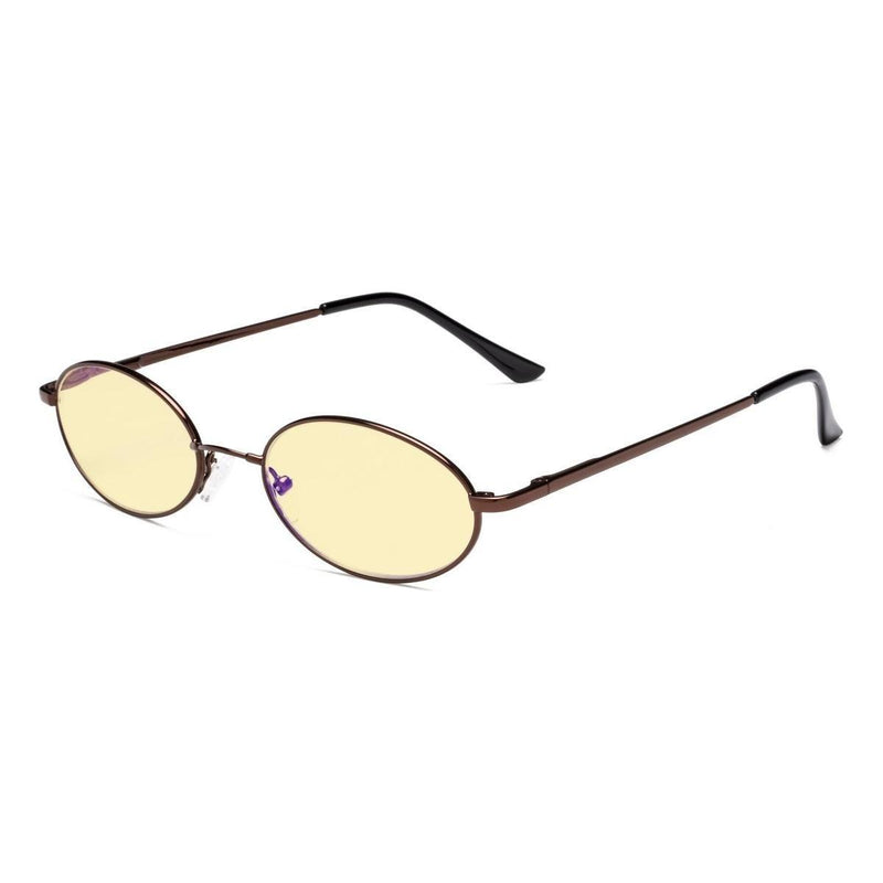 eyekeeper.com Blue Light Blocking Eyeglasses Kids TMK1803 Eyeglasses Dark Slate Gray Brown / without magnification