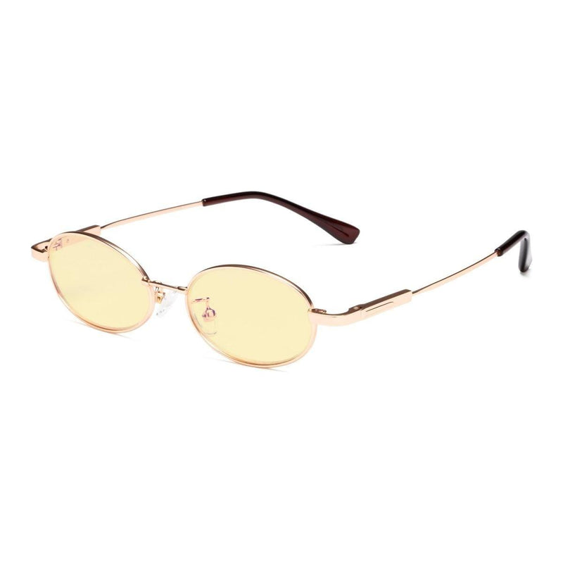 eyekeeper.com Blue Light Blocking Eyeglasses Kids TMK1803 Eyeglasses Bisque Gold / without magnification