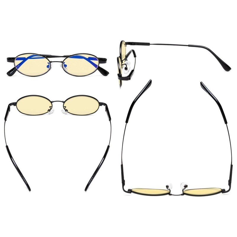 eyekeeper.com Blue Light Blocking Eyeglasses Kids TMK1803 Eyeglasses Bisque Black / without magnification,Brown / without magnification,Gold / without magnification,Gunmetal / without magnification,Purple / without magnification,Red / without magnification,Silver / without magnification