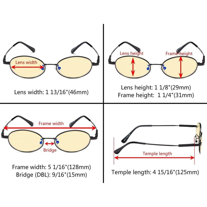eyekeeper.com Blue Light Blocking Eyeglasses Kids TMK1803 Eyeglasses Antique White Black / without magnification,Brown / without magnification,Gold / without magnification,Gunmetal / without magnification,Purple / without magnification,Red / without magnification,Silver / without magnification