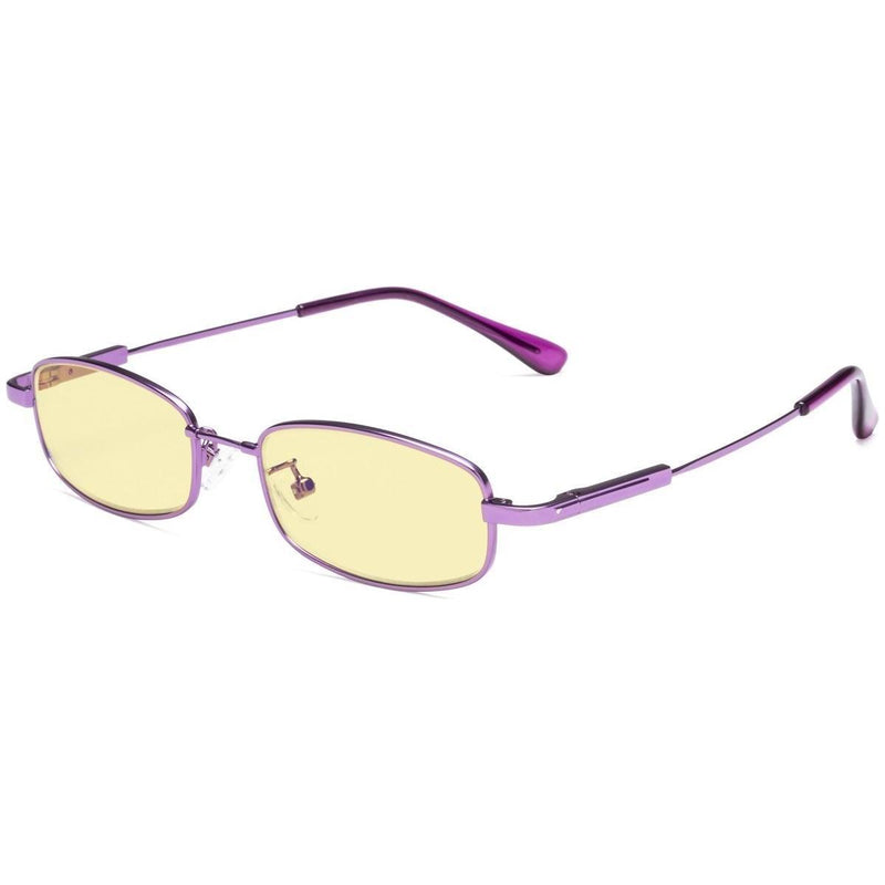 eyekeeper.com Blue Light Blocking Eyeglasses Kids TMK1804 Eyeglasses Wheat Purple / without magnification