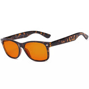 eyekeeper.com Blue Light Blocking Eyeglasses Nighttime Eyewear for Sleep DSS109 Eyeglasses White Smoke Tortoise