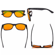 eyekeeper.com Blue Light Blocking Eyeglasses Nighttime Eyewear for Sleep DSS109 Eyeglasses White Smoke Black,Black Red,Tortoise