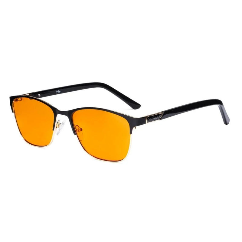 eyekeeper.com Blue Light Blocking Glasses for Screen Protection LX19015-BB98 Eyeglasses White Smoke Black / without magnification