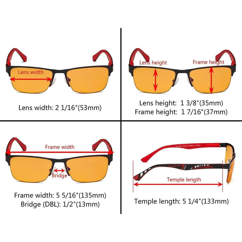 eyekeeper.com Blue Light Blocking Reading Glasses LX17003-BB98 Eyeglasses White Smoke Black / without magnification,Black / +0.50,Black / +0.75,Black / +1.00,Black / +1.25,Gold / without magnification,Gold / +0.50,Gold / +0.75,Gold / +1.25,Gold / +1.75,Gunmetal / without magnification,Gunmetal / +0.50,Gunmetal / +0.75,Gunmetal / +1.00,Gunm