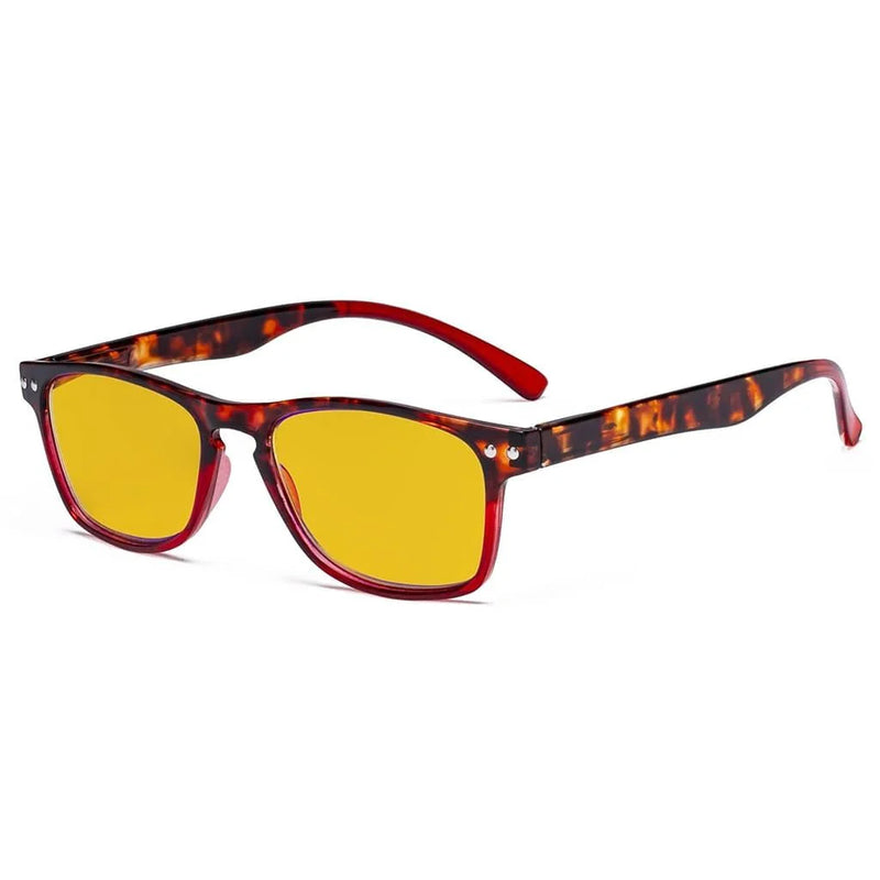 eyekeeper.com Blue Light Blocking Reading Glasses Tortoise Temples HP046D Eyeglasses White Smoke Tortoise Red / +1.00,Tortoise Red / +1.25,Tortoise Red / +1.50,Tortoise Red / +1.75,Tortoise Red / +2.00,Tortoise Red / +2.25,Tortoise Red / +2.50,Tortoise Red / +3.00