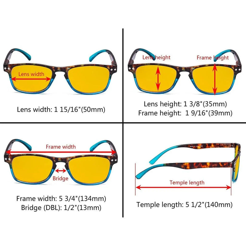 eyekeeper.com Blue Light Blocking Reading Glasses Tortoise Temples HP046D Eyeglasses White Smoke Tortoise Blue / +1.00,Tortoise Blue / +1.25,Tortoise Blue / +1.50,Tortoise Blue / +1.75,Tortoise Blue / +2.00,Tortoise Blue / +2.25,Tortoise Blue / +2.50,Tortoise Blue / +3.00,Tortoise Green / +1.00,Tortoise Green / +1.25,Tortoise Green / +1.50,Tortoise G
