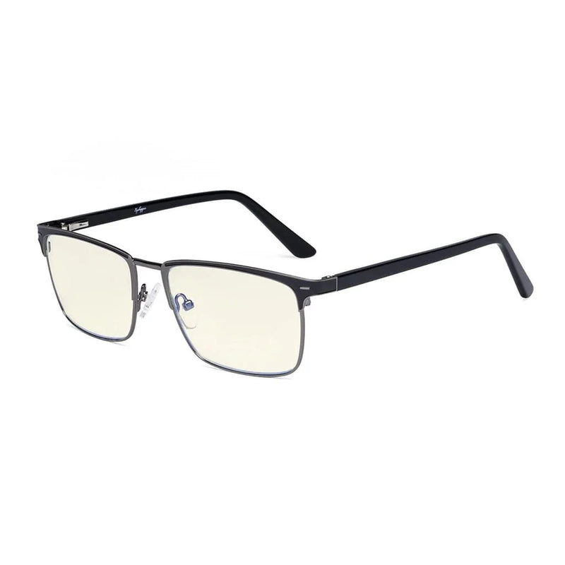 eyekeeper.com Blue Light Filter Eyeglasses Classic Eyewear LX19010-BB40 Eyeglasses White Smoke Black / without magnification,Blue / without magnification,Brown / without magnification