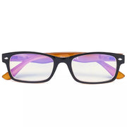 eyekeeper.com Blue Light Filter Reading Glasses 1-UVR055 Eyeglasses White Smoke Black Brown / +0.50,Black Brown / +0.75,Black Brown / +1.00,Black Brown / +1.25,Black Brown / +2.00,Black Brown / +2.25,Black Brown / +2.50,Black Brown / +2.75,Black Brown / +3.00,Black Brown / +3.50,Black Brown / +4.00