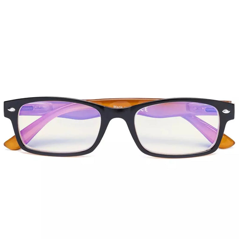 eyekeeper.com Blue Light Filter Reading Glasses 1-UVR055 Eyeglasses White Smoke Black Brown / +0.50,Black Brown / +0.75,Black Brown / +1.00,Black Brown / +1.25,Black Brown / +2.00,Black Brown / +2.25,Black Brown / +2.50,Black Brown / +2.75,Black Brown / +3.00,Black Brown / +3.50,Black Brown / +4.00