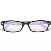 eyekeeper.com Blue Light Filter Reading Glasses 1-UVR055 Eyeglasses White Smoke Black Yellow / +0.50,Black Yellow / +0.75,Black Yellow / +1.00,Black Yellow / +1.25,Black Yellow / +1.75,Black Yellow / +2.00,Black Yellow / +2.25,Black Yellow / +2.50,Black Yellow / +2.75,Black Yellow / +3.00,Black Yellow / +4.00