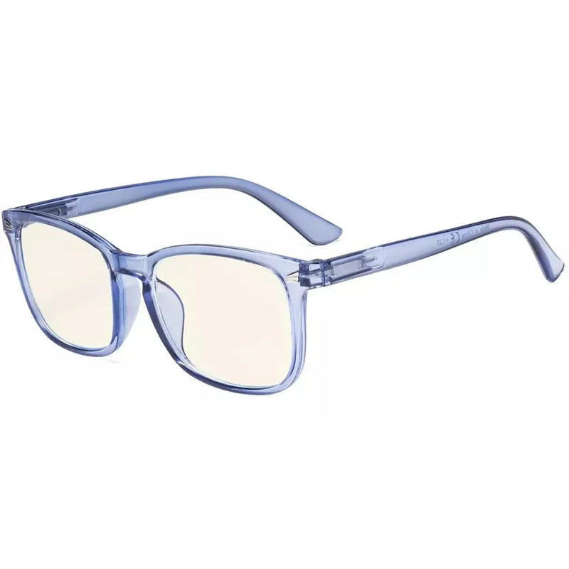 eyekeeper.com Blue Light Filter Reading Glasses UVRT1801 Eyeglasses White Smoke Blue / +1.00,Blue / +1.25,Blue / +1.75