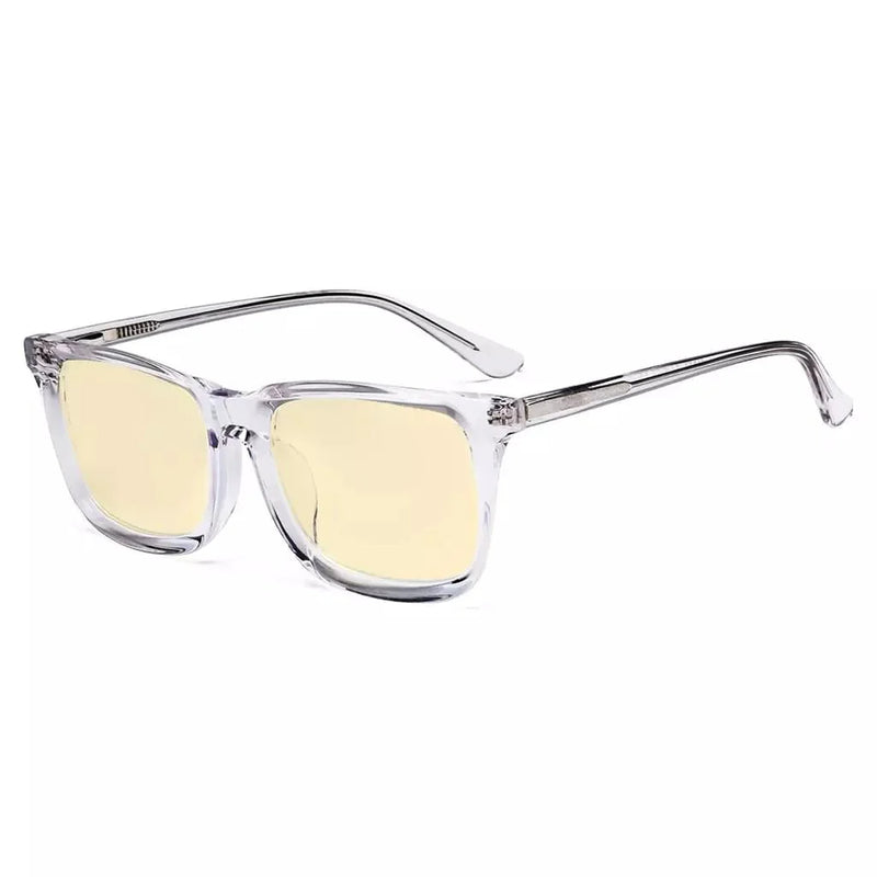 eyekeeper.com Blue Light Glasses Eyeglasses Vintage Style BC1903-BB60 Eyeglasses White Smoke Clear / without magnification