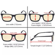 eyekeeper.com Blue Light Glasses Eyeglasses Vintage Style BC1903-BB60 Eyeglasses White Smoke Black / without magnification,Champagne / without magnification,Clear / without magnification,Tortoise / without magnification,Grey / without magnification