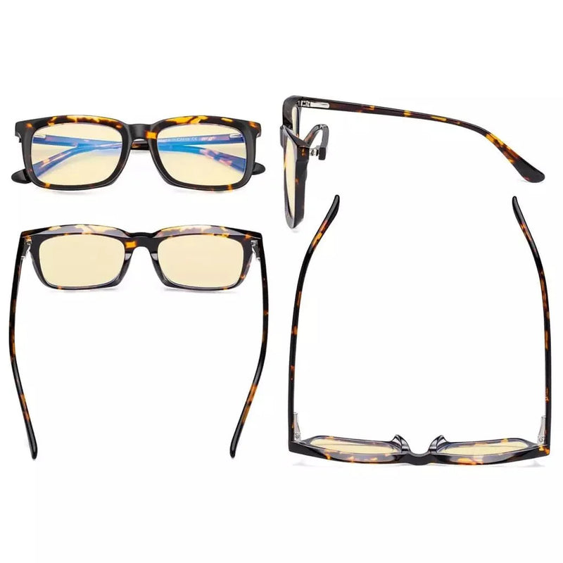 eyekeeper.com Blue Light Glasses Eyeglasses Vintage Style BC1903-BB60 Eyeglasses White Smoke Black / without magnification,Champagne / without magnification,Clear / without magnification,Tortoise / without magnification,Grey / without magnification