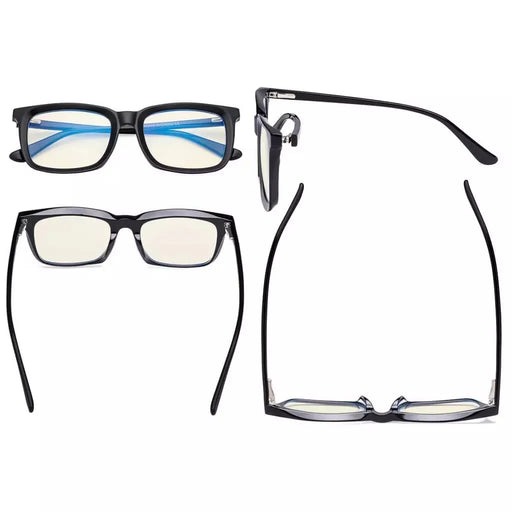 eyekeeper.com Blue Light Protection Glasses Vintage Style BC1903-BB40 Eyeglasses White Smoke Black / without magnification,Champagne / without magnification,Clear / without magnification,Tortoise / without magnification,Grey / without magnification
