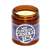 My Cluck Hut Blue Moon Flower | My Cluckin’ Candle Jar Candles White Smoke