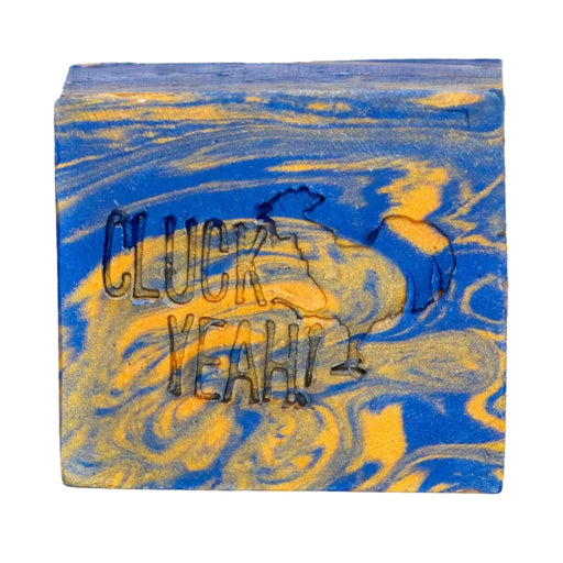 My Cluck Hut Blue Moon Flower | My Cluckin' Soap Bar Soap Light Slate Gray