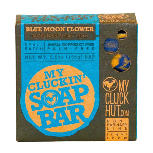 My Cluck Hut Blue Moon Flower | My Cluckin' Soap Bar Soap Dark Slate Gray