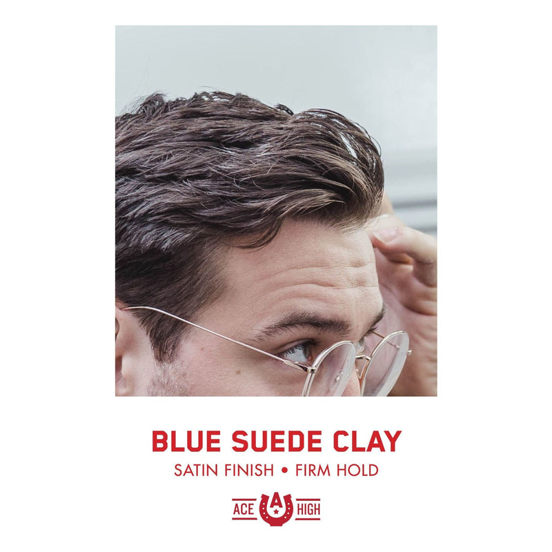 Ace High Co Blue Suede Clay clay pomade Gray