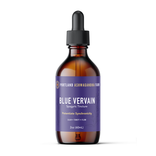 Portland Ashwagandha Farm Blue Vervain - Fresh Spagyric Tincture Tincture Dim Gray