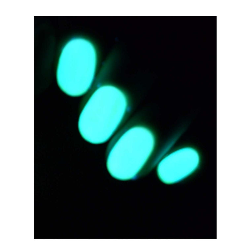 UberChic Beauty Blue Snow Cone - Glow In The Dark Gel Polish Gel Polish Black