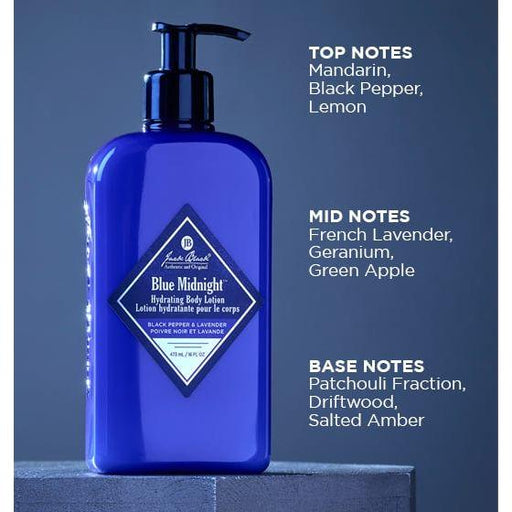 Jack Black Jack Black Blue Midnight Hydrating Body Lotion 16 oz Body Lotion Dark Slate Blue