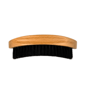 Shave Essentials Boar Bristle Hair Brush Combs & Brushes Black WOOD Soft Bristle