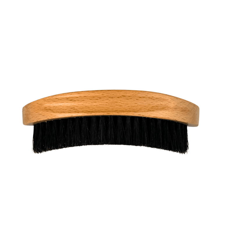 Shave Essentials Boar Bristle Hair Brush Combs & Brushes Black WOOD Soft Bristle