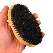 Shave Essentials Boar Bristle Hair Brush Combs & Brushes White Smoke RED,BLACK,WHITE,WOOD Soft Bristle