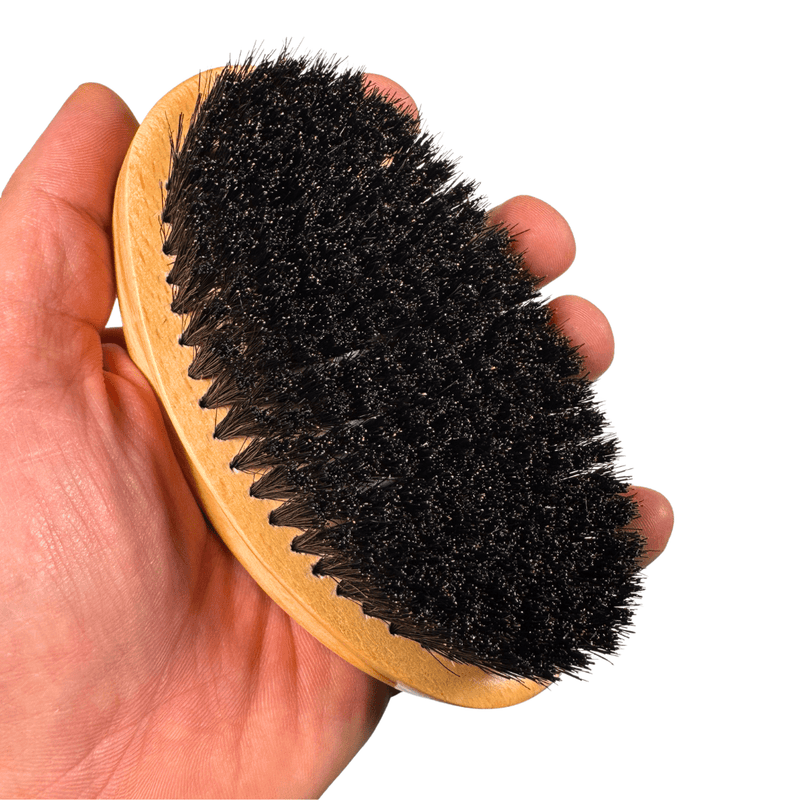 Shave Essentials Boar Bristle Hair Brush Combs & Brushes White Smoke RED,BLACK,WHITE,WOOD Soft Bristle