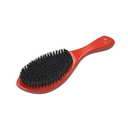 Shave Essentials Boar Bristle Hair Brush with Handle Combs & Brushes White Smoke Red,Black