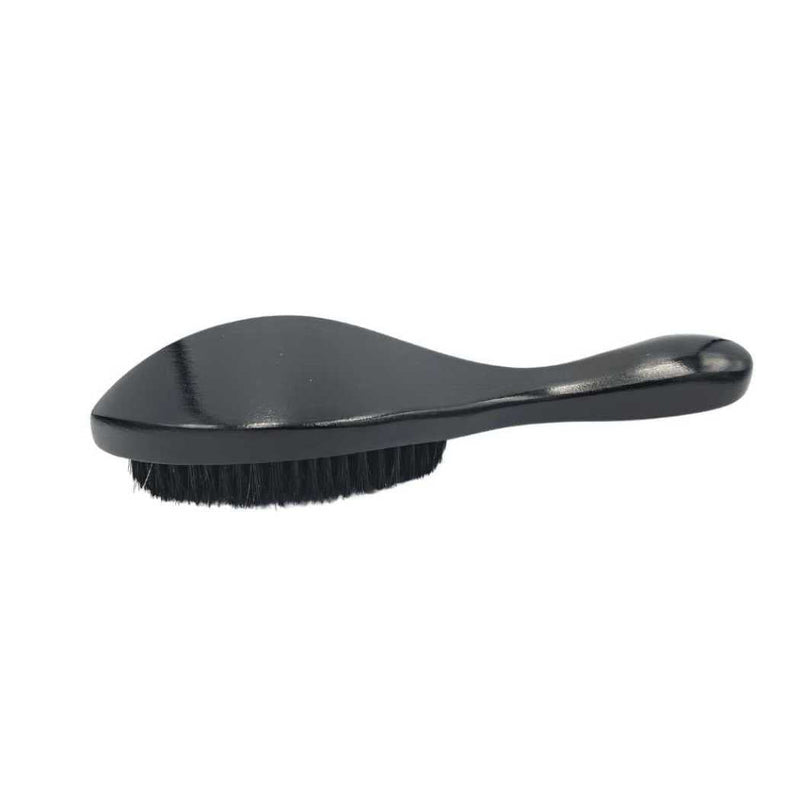 Shave Essentials Boar Bristle Hair Brush with Handle Combs & Brushes White Smoke Red,Black