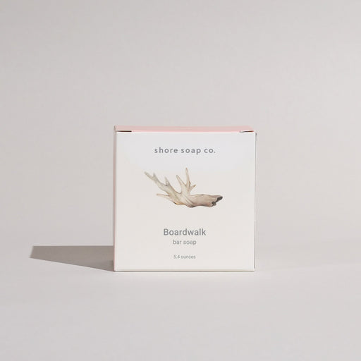 Shore Soap Co. Boardwalk Bar Soap Bar Soap Light Gray Single Bar,3 for $24