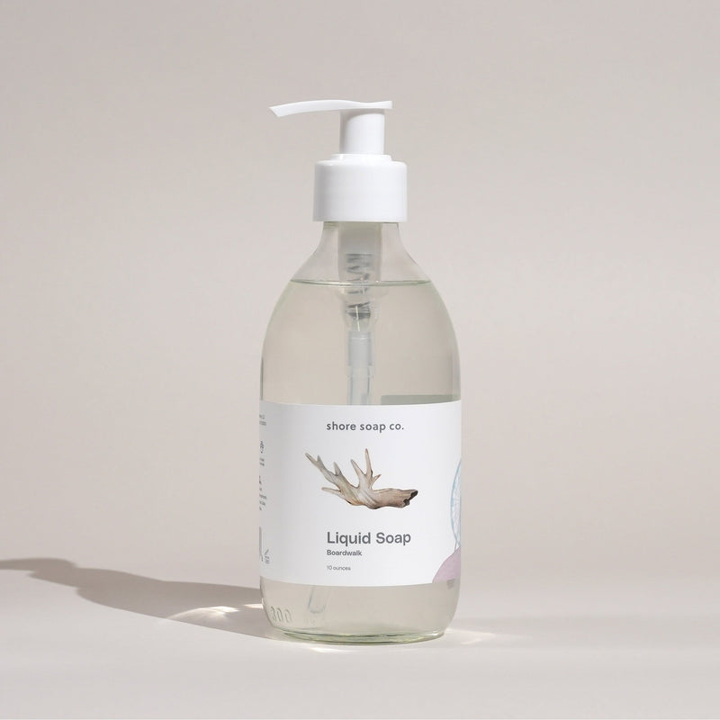 Shore Soap Co. Boardwalk Liquid Soap Liquid Soap Light Gray