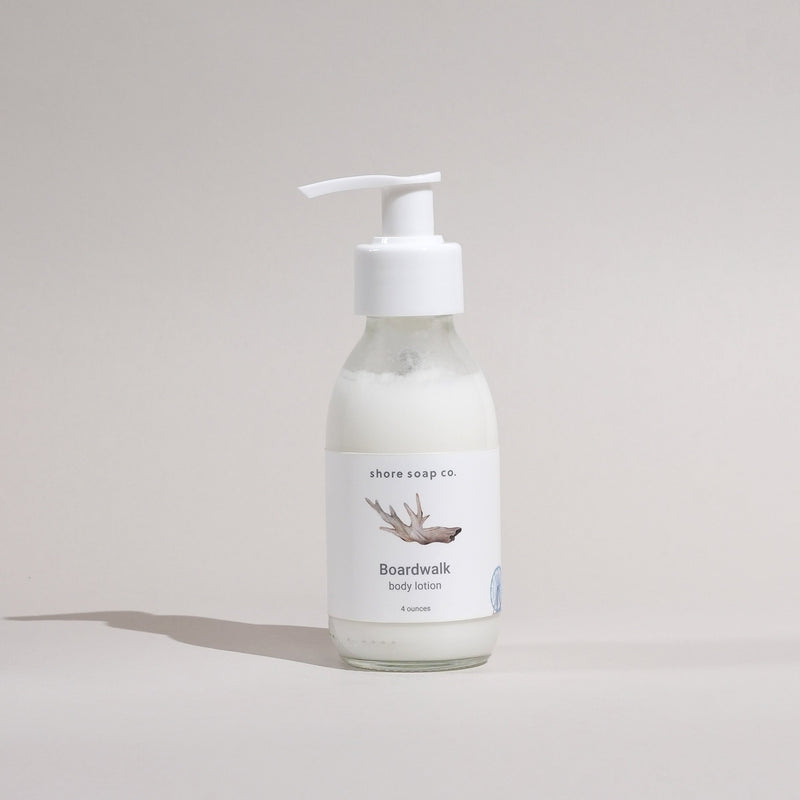 Shore Soap Co. Boardwalk Body Lotion Body Lotion Light Gray 4 ounce