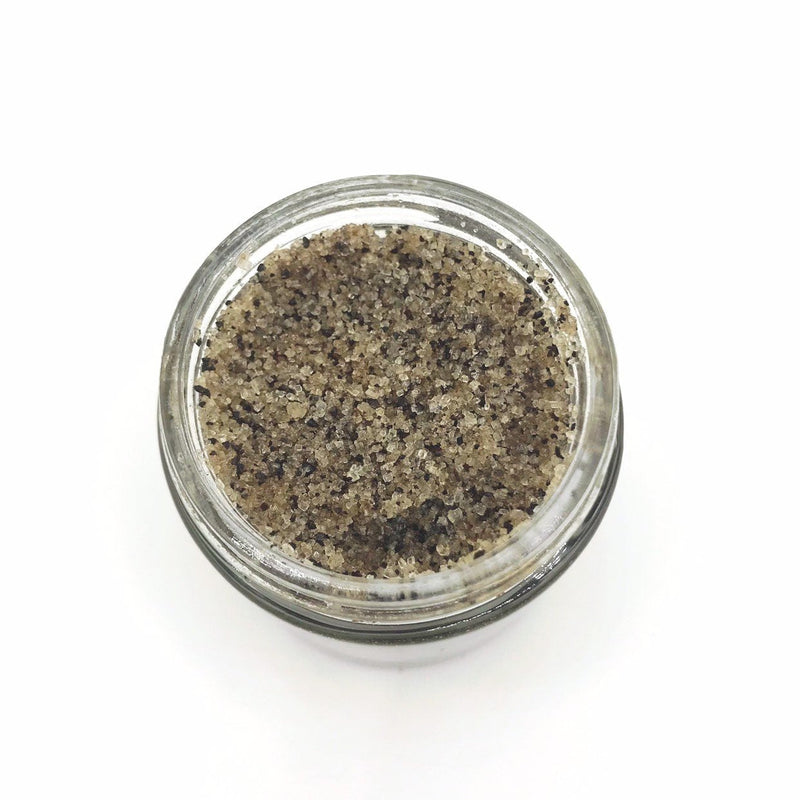 Rooted Earth Farm + Apothecary Coffee Sugar Body Scrub Face Masks + Scrubs White Smoke 4 oz,8 oz