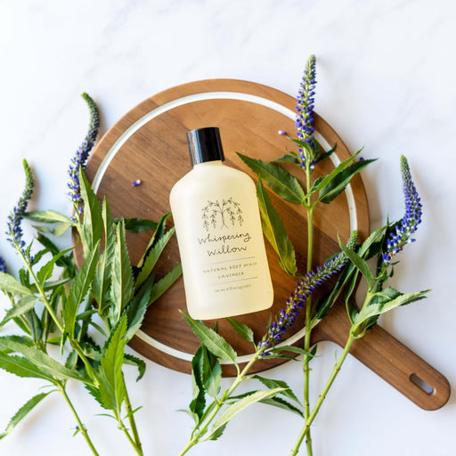 Whispering Willow Lavender Natural Body Wash Body Wash Dark Olive Green