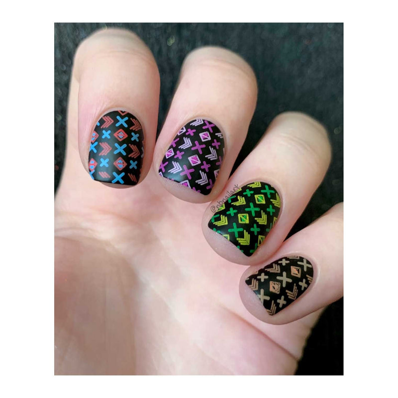 UberChic Beauty Boho Chic Stamping Plate Tan