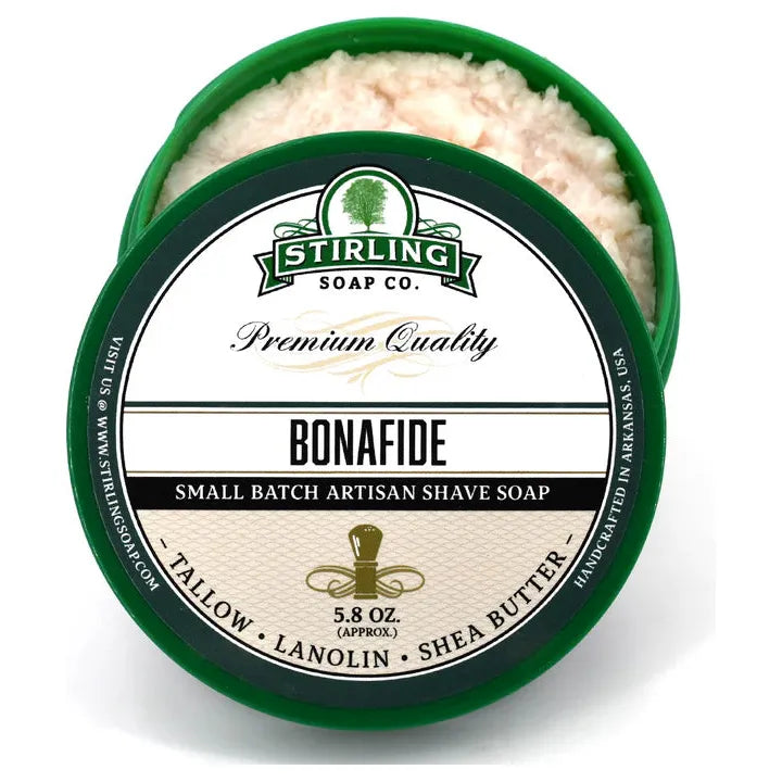 Stirling Soap Co Stirling Soap Co. Bonafide Shaving Collection Shaving Set Dark Slate Gray Shaving Soap 5.8oz