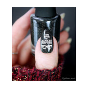 UberChic Beauty Just One More Chapter Stamping Plate Gray